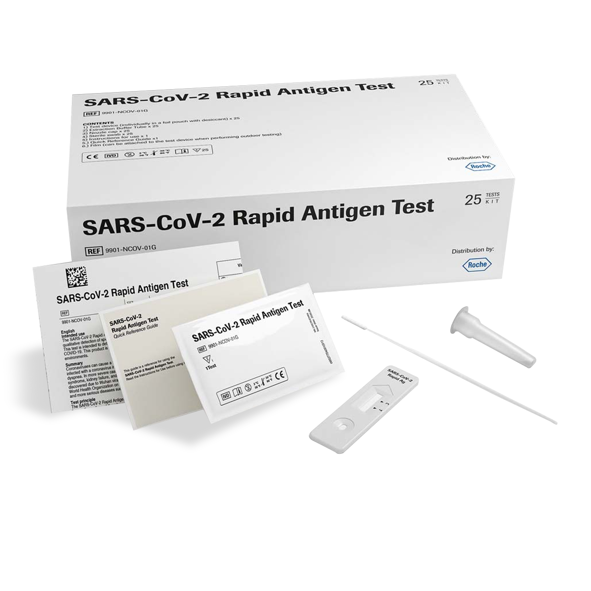 ROCHE kit test rapidi antigene ed IgG / IgM Covid 19